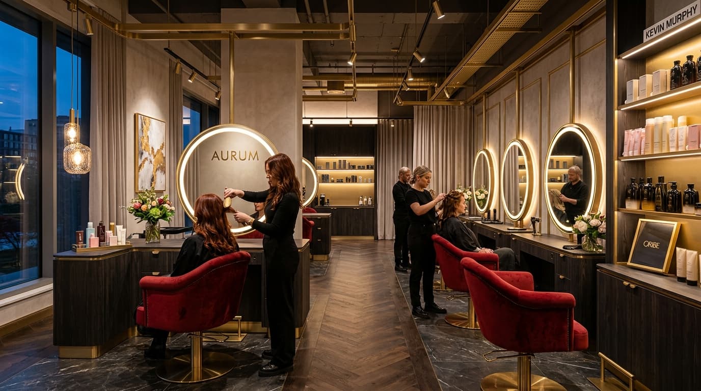 Celebrity Styles Hair Salon Interior